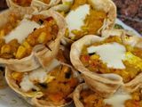 Canastitas de zapallo y choclo
