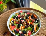 Hình bước làm 3 của món Salad Dâu Tằm