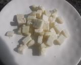A picture of step 8 of Masala moong dal sprout shot.