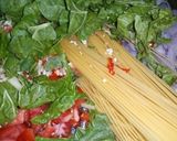 A picture of step 1 of One Pan Pasta.