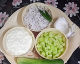 खीरा 🥒 तम्बूली (खीरा कढी) रेसिपी चरण 1 फोटो