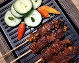 Foto langkah ke 6 dari resep Sate Jamur Tiram.