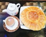A picture of step 5 of Uzbek bread.