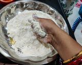 A picture of step 1 of Khasta Gujiya.