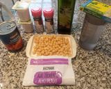 A picture of step 1 of Cold Chickpea Soup or Cream.