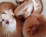 A picture of step 1 of Tagliatelle with mushrooms and saffron.