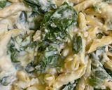 Foto langkah ke 5 dari resep Penne Panggang Bayam Keju.