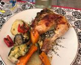 Foto del paso 3 de la receta: Pollo a la mostaza con verduras