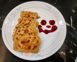 A picture of step 5 of Paneer Paratha.