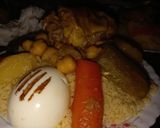 صورة لخطوة 12 من وصفة كسكس بالخضر ودجاج