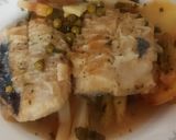 Foto del paso 5 de la receta 🐟🌿💚Merluza en salsa verde con patatas