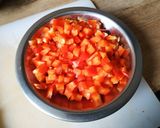 Sałatka warstwowa z szynką krok przepisu 2 zdjęcie