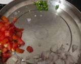 A picture of step 1 of Chinese Bhel.