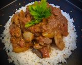Lecsós csirkemáj másképp recept fázis 6 fotója