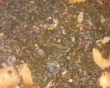 A picture of step 3 of Sabut masaley ka Arvi palak.