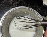 A picture of step 1 of Bundi raita.