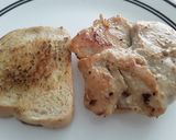 Foto del paso 7 de la receta: Sándwich🍞🌶 de pollo🍗 asado y salsa de ajo🌰