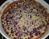 Pas rețetă Clafoutis cu merișoare 3 fotografie