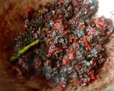 ডালের বড়ি দিয়ে লাল শাক রেসিপির ধাপ 2 ছবি