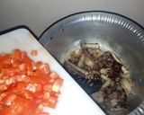 A picture of step 2 of Mbuzi dry fry.
