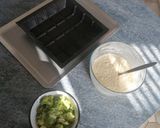 Une image de l'étape 2 de Quiche sans pâte aux 3 choux.