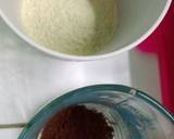 Es kopi matcha langkah memasak 2 foto