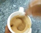 A picture of step 4 of Hand beaten coffee.