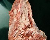Foto del paso 1 de la receta: COLITA DE CUADRIL AL HORNO CON PAPAS, BATATAS, ZAPALLO Y VERDURAS 🥩🥔🍠🎃🧅🫑🍆