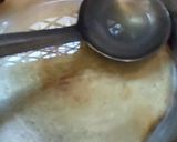 A picture of step 1 of Chocolate Sooji Halwa.