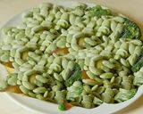 A picture of step 1 of Masoor dal lima beans rice.