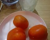 Foto langkah ke 1 dari resep Jus Tomat Segar.