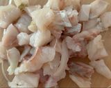 Foto del paso 1 de la receta: Ceviche de lubina a mi manera