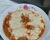 รูปขั้นตอนการทำที่ 4 ของ กุ้งราดครีมนมสด