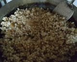 A picture of step 4 of Sabudana khichdi.