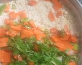 A picture of step 1 of Vegetable oats chilla.