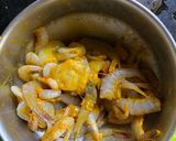 A picture of step 2 of Kathal bichi Chingri Bharta / Jackfruit seed Shrimp mash.