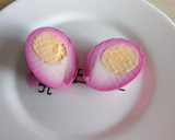 Foto del paso 1 de la receta: Huevos fucsias