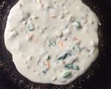 A picture of step 3 of Wheat dosa.