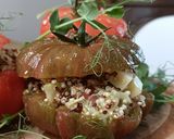Une image de l'étape 8 de 🍅 Tomate farcie au quinoa (sans gluten).