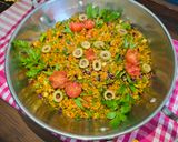 A picture of step 7 of Kisir (Turkish Salad).