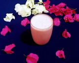 A picture of step 3 of Rose Banana Smoothie.