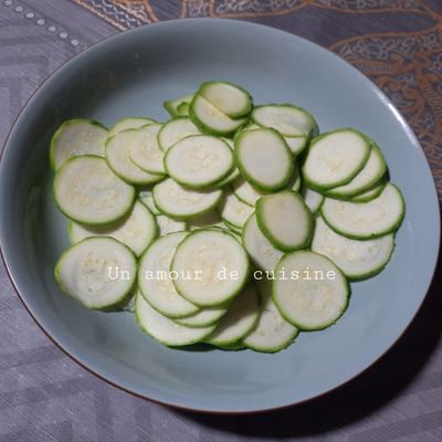 Tarte à la courgette moutarde et fromages 🍴