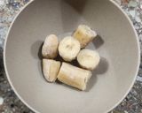 Foto del paso 1 de la receta: 💜🥞Pancakes de banana, cacao y moras 🥞 Sin azúcar añadida, naturalmente endulzados 🥞💜