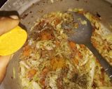A picture of step 2 of Stir fry cous-cous with veggies.