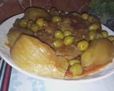 صورة لخطوة 5 من وصفة مرقة بالبسباس والزيتون باللحم البقري🥩
