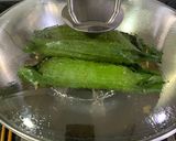 A picture of step 7 of Grilled Rice in Banana Leaves/Nasi Bakar.
