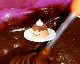 Foto langkah ke 3 dari resep Lava Cake Chocolatos Kukus.