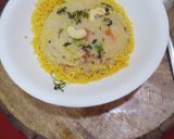 A picture of step 4 of Vegetable Upma.