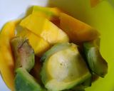 Foto langkah ke 1 dari resep Jus mangga alpukat.