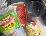 Foto langkah ke 1 dari resep Es Semangka Susu.